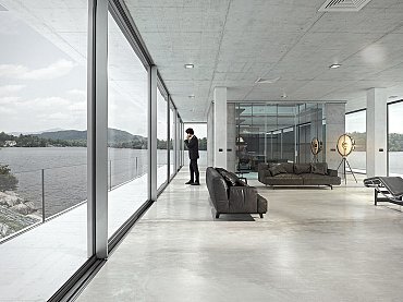 Finestre scorrevoli in PVC e alluminio